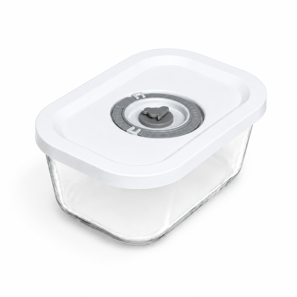 AnySeal Box 500 ml – vakuumierbare Vorratsbox aus Glas