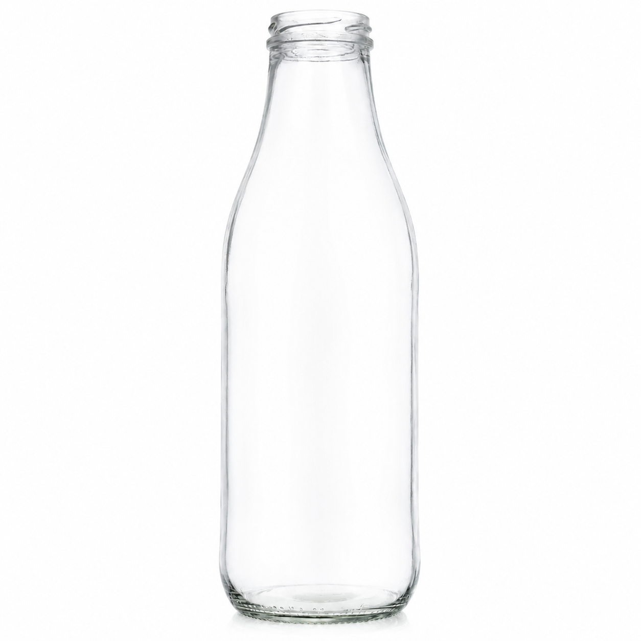 Die 1000ml Milchflasche für Bauern und Frischmilch