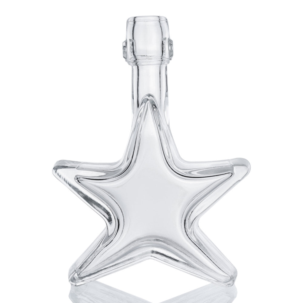 Mini Weihnachtssternflasche mit 40ml kaufen