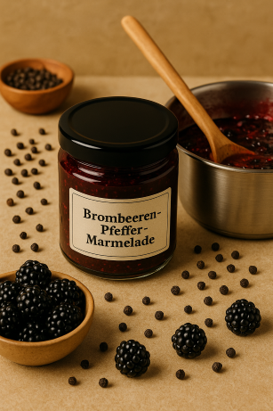 Brombeeren-Pfeffer-Marmelade - Lecker und Ausgefallen