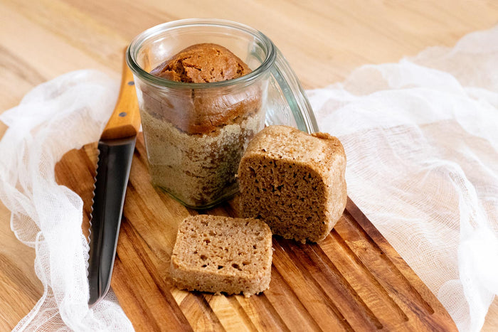 Brot im Glas backen - Grundrezept