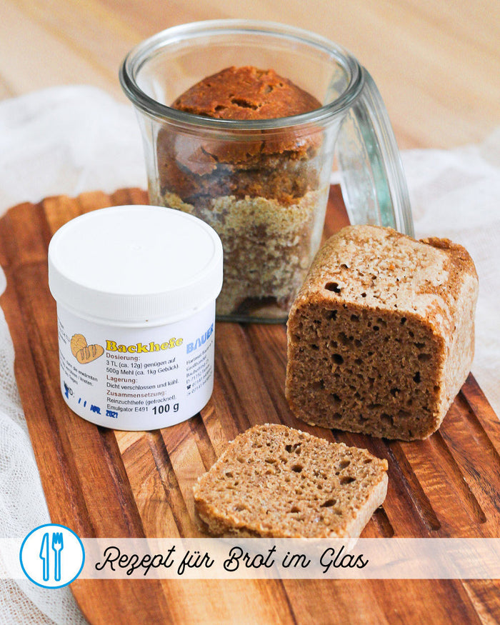 Brot im Glas - Grundrezept