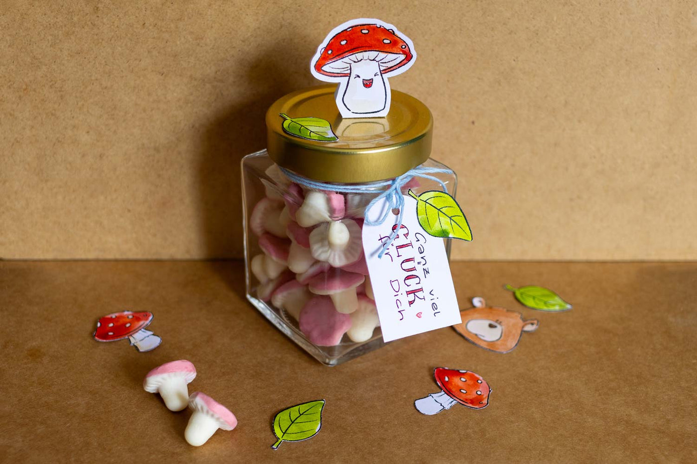 DIY: Glückspilze zum Verschenken | mit Printable