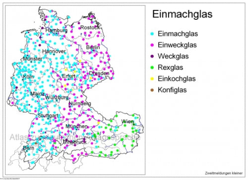 Einmachglas, Einweckglas oder Einkochglas?