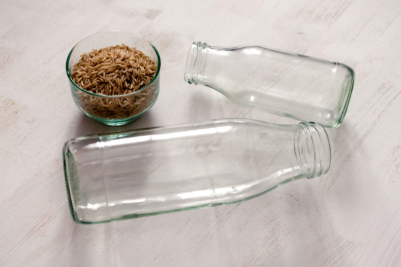 Flaschen und Trinkflaschen reinigen mit Hausmitteln