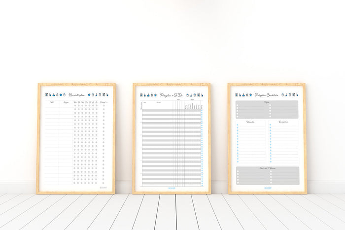 Freebie: Haushaltsplan / Putzplan zum Herunterladen