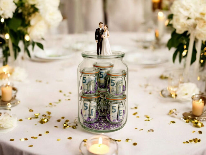 Hochzeitsgeschenke & Geldgeschenke im Glas