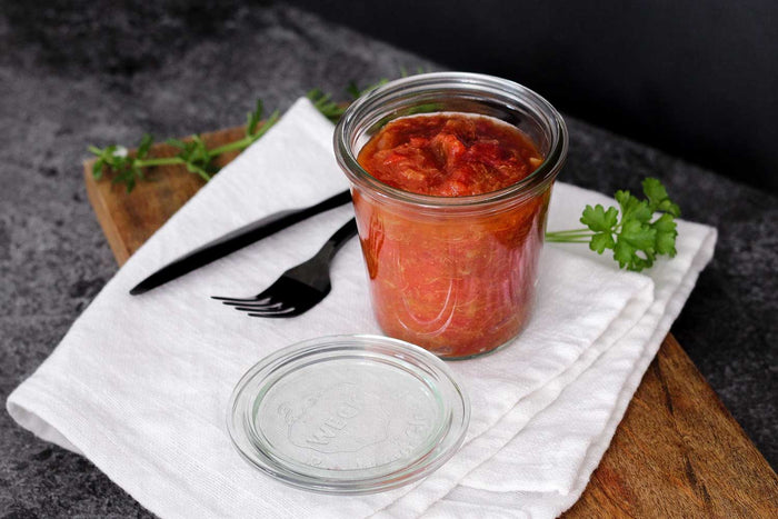 Rhabarber-Chutney: Süße Säure und würzige Vielfalt in einem Glas