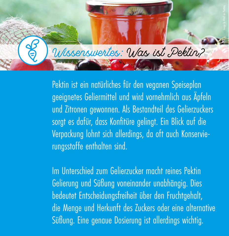Wissenswertes - Was ist Pektin?