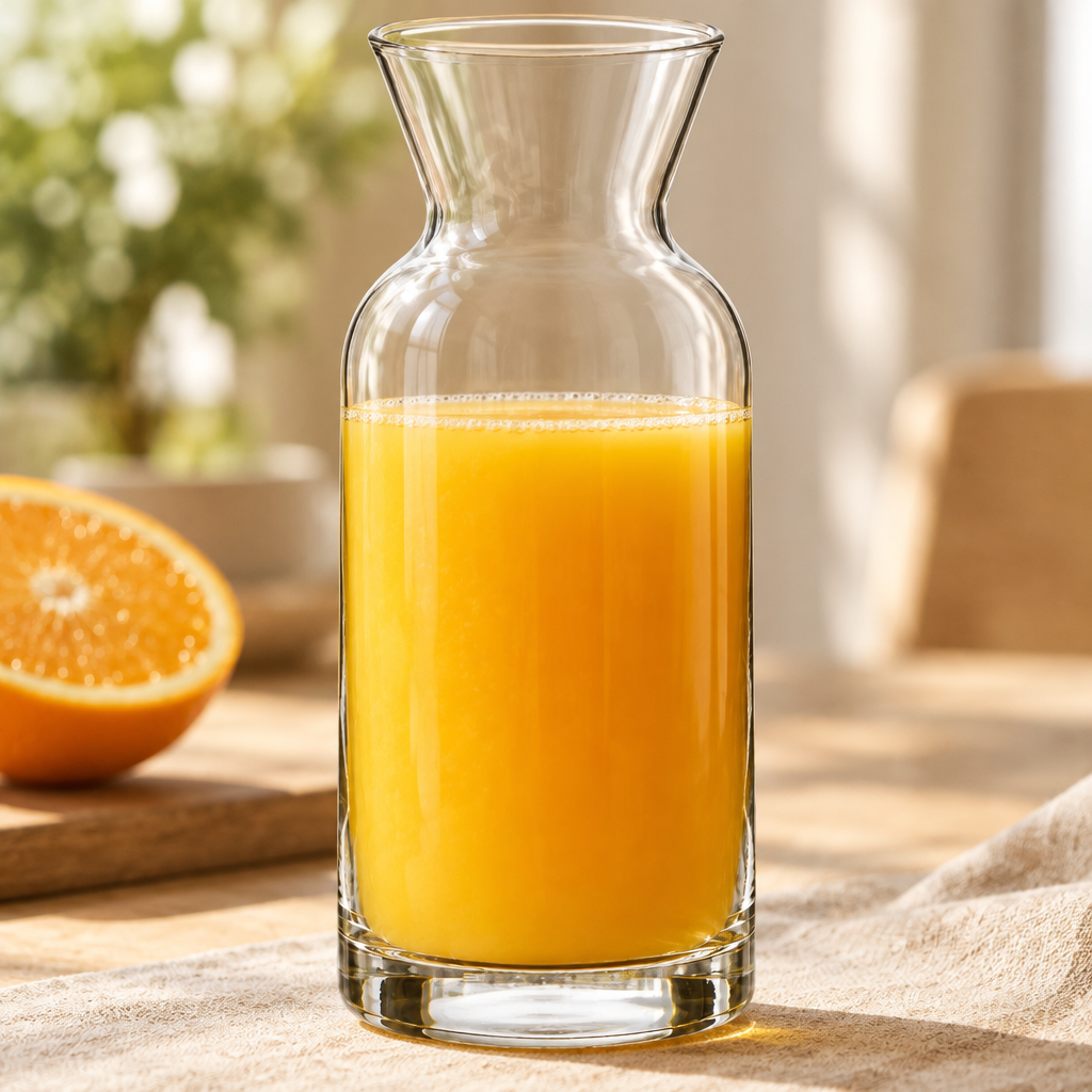 Lifestyle-Aufnahme: Karaffe Pasabahce Village 250 ml - 12er-Set geeicht