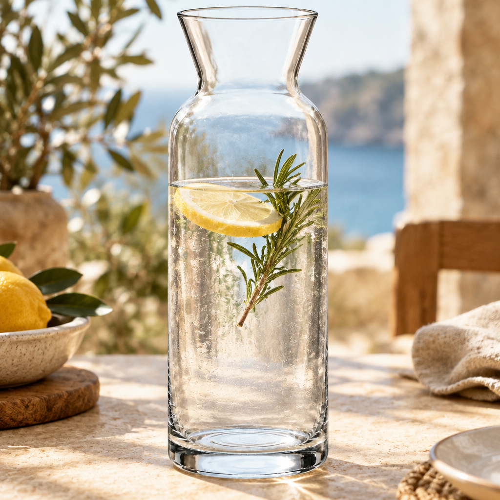 Lifestyle-Aufnahme: Karaffe Pasabahce Village 500 ml - 6er-Set geeicht