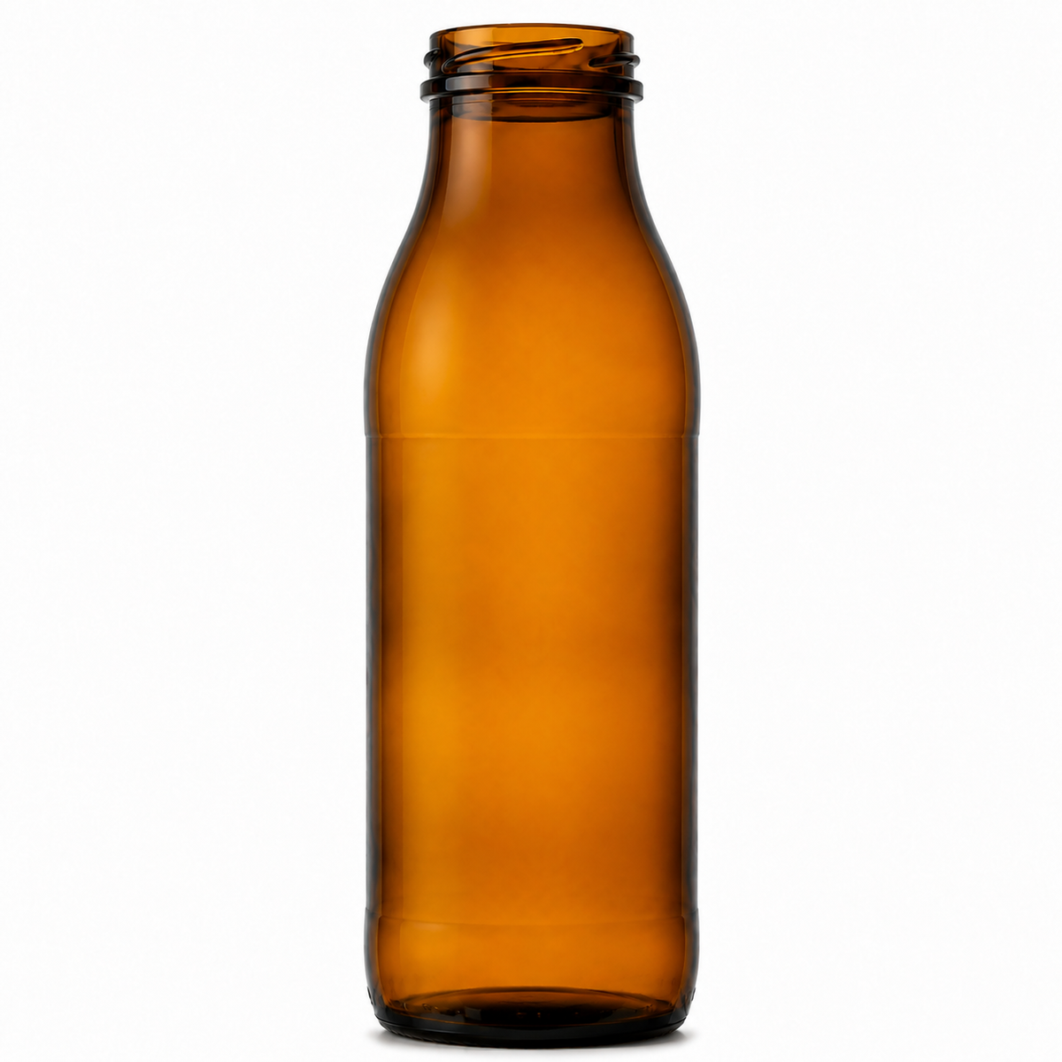 Die braune Milchglasflasche kaufen für Milchbauern
