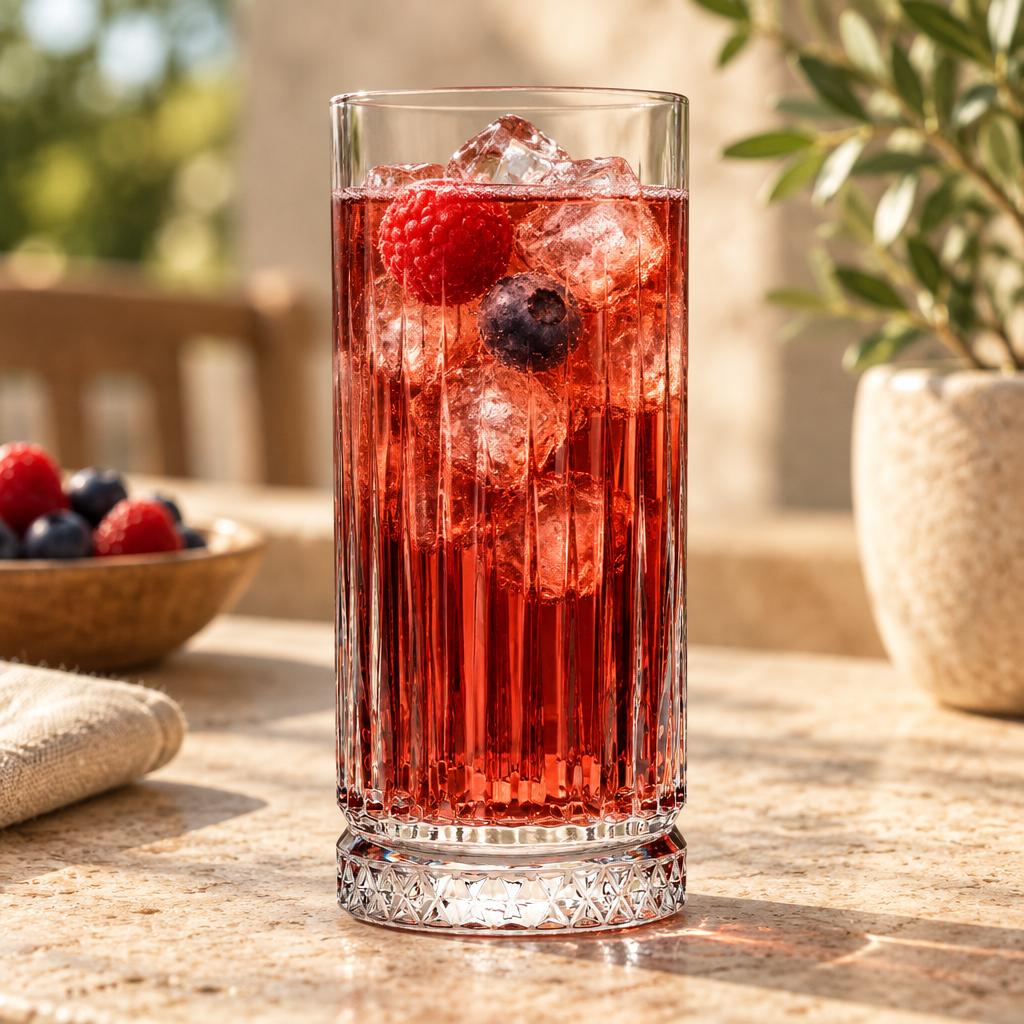 Lifestyle-Aufnahme: Longdrinkglas Pasabahce Elysia 435 ml - 12er-Set