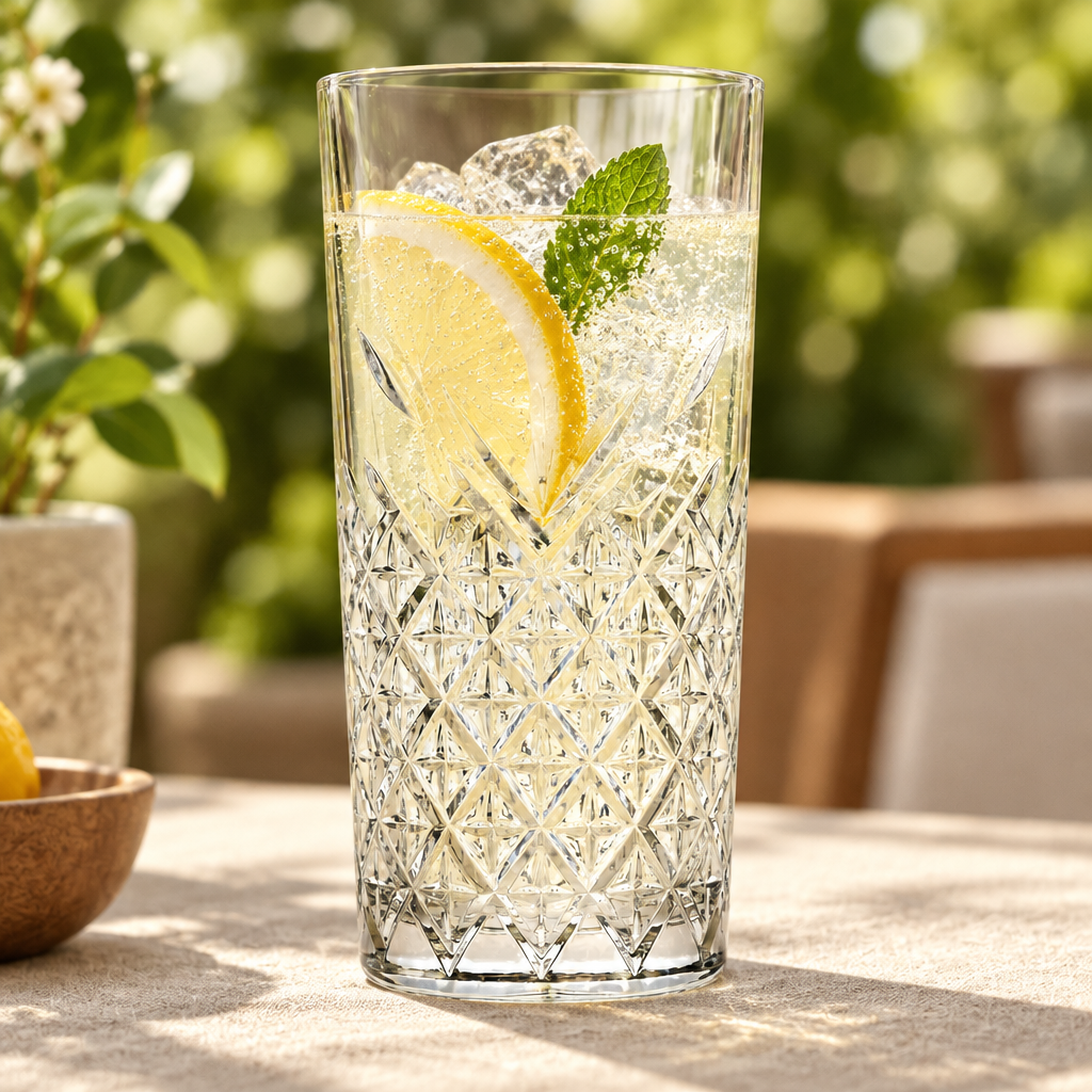 Lifestyle-Aufnahme: Longdrinkglas Pasabahce Timeless 470 ml - 6er-Set
