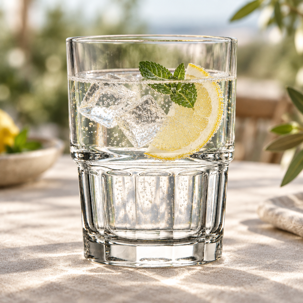 Lifestyle-Aufnahme: Wasserglas Pasabahce Next 200 ml - 12er-Set