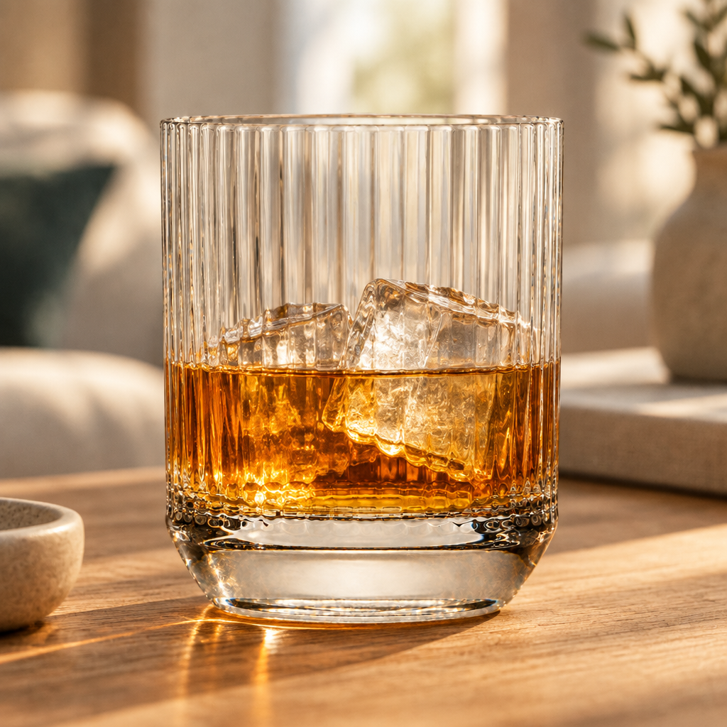 Lifestyle-Aufnahme: Whiskyglas Nude Big Top DOF 320 ml - 6er-Set
