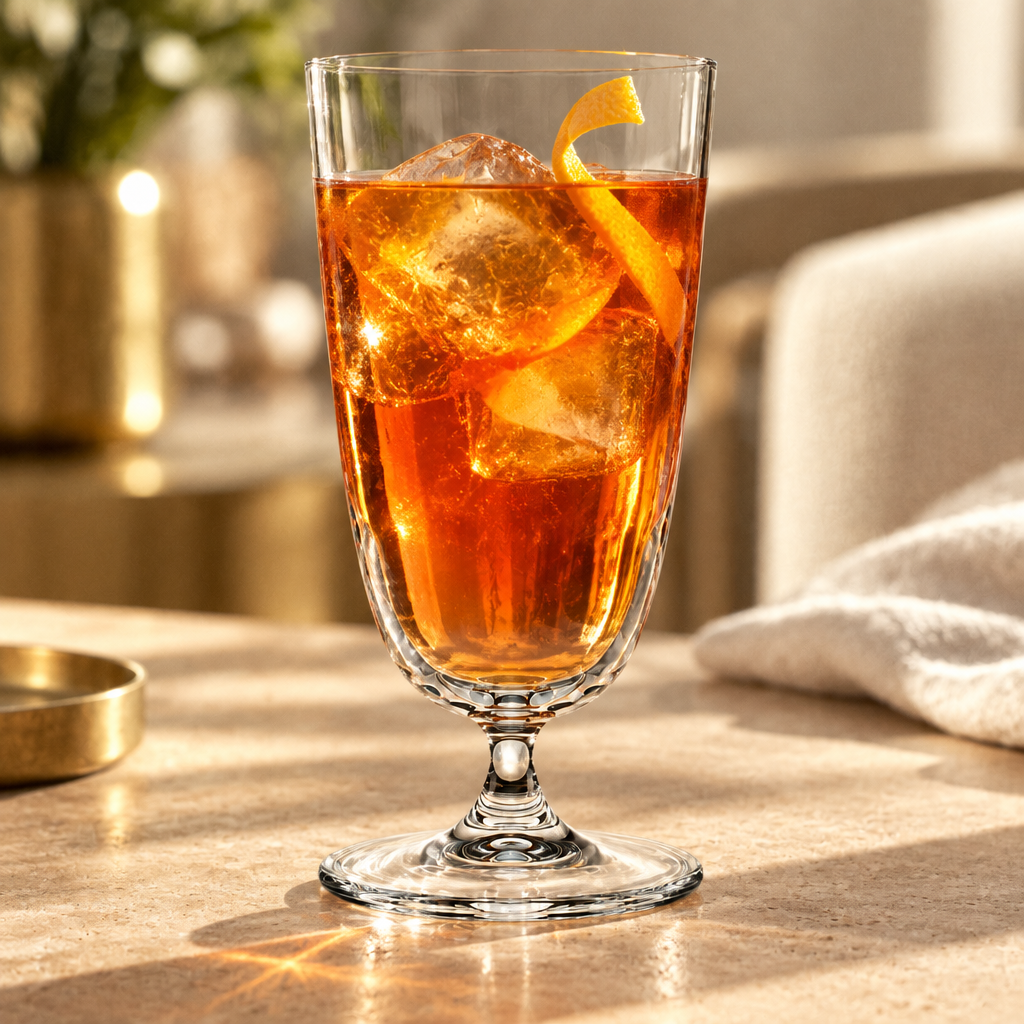 Lifestyle-Aufnahme: Cocktailglas Nude Giorgio Bargiani 375 ml - 4er-Set