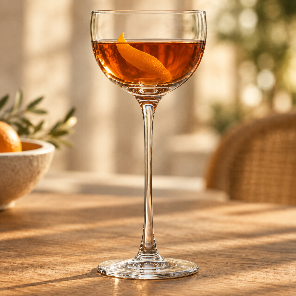 Lifestyle-Aufnahme: Cocktailglas Nude Savage Pony 135 ml - 6er-Set
