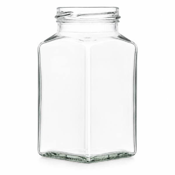 312ml Vierkant Glas zu Einkochen und Lagern