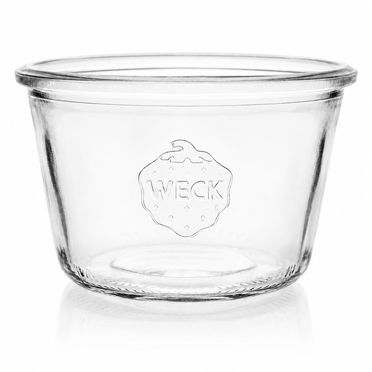 WECK-Sturzglas 370 ml RR 100 mit Glasdeckel im 6er Karton