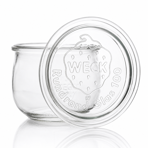 WECK-Tulpenglas 580 ml RR 100 mit Glasdeckel im 6er Karton