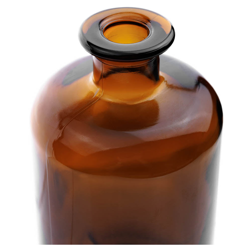 Apothekerflasche 0,5 l antik Tellerrandmündung – Ansicht 2