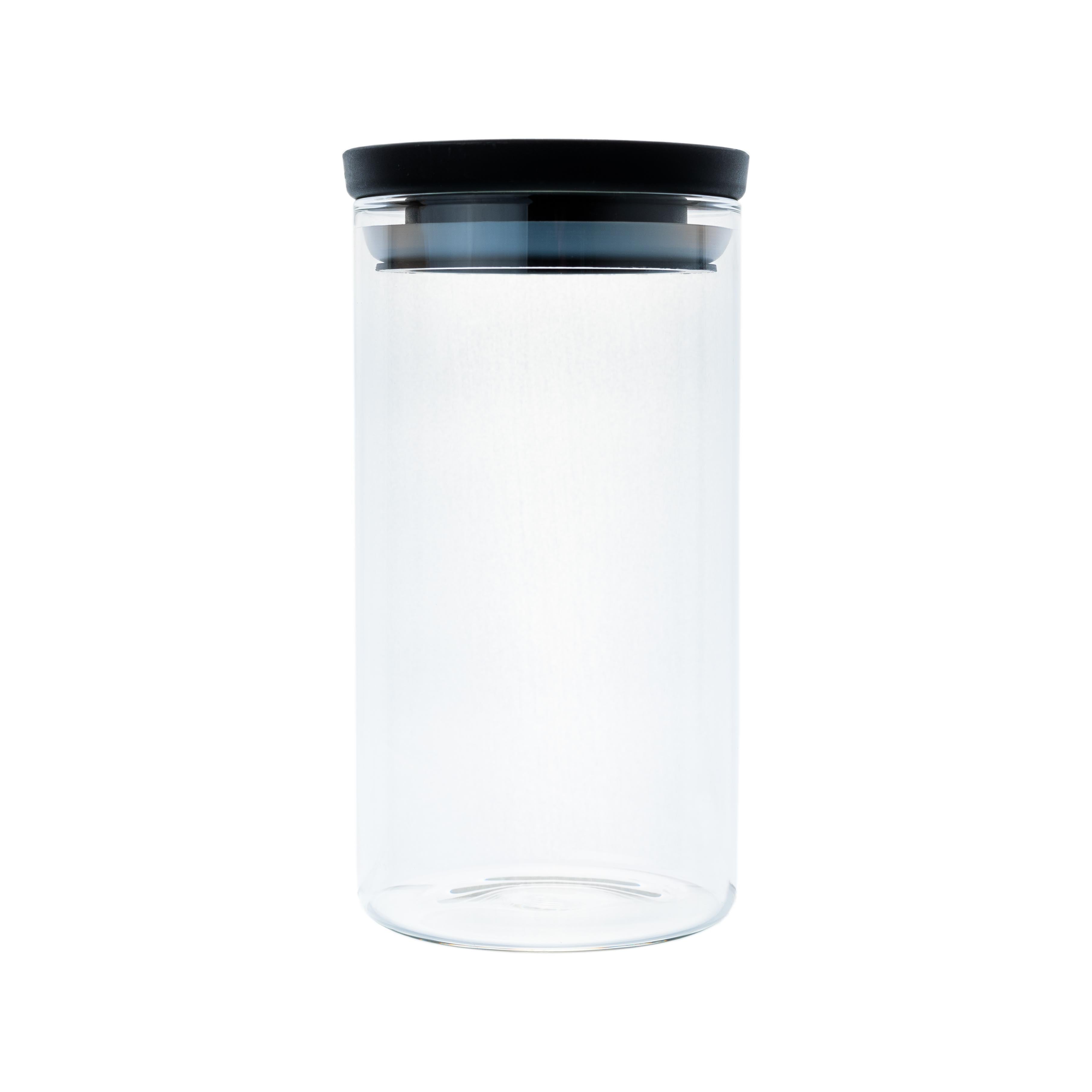 Borosilikatglas - Vorratsglas 1100 ml mit Kunststoffdeckel
