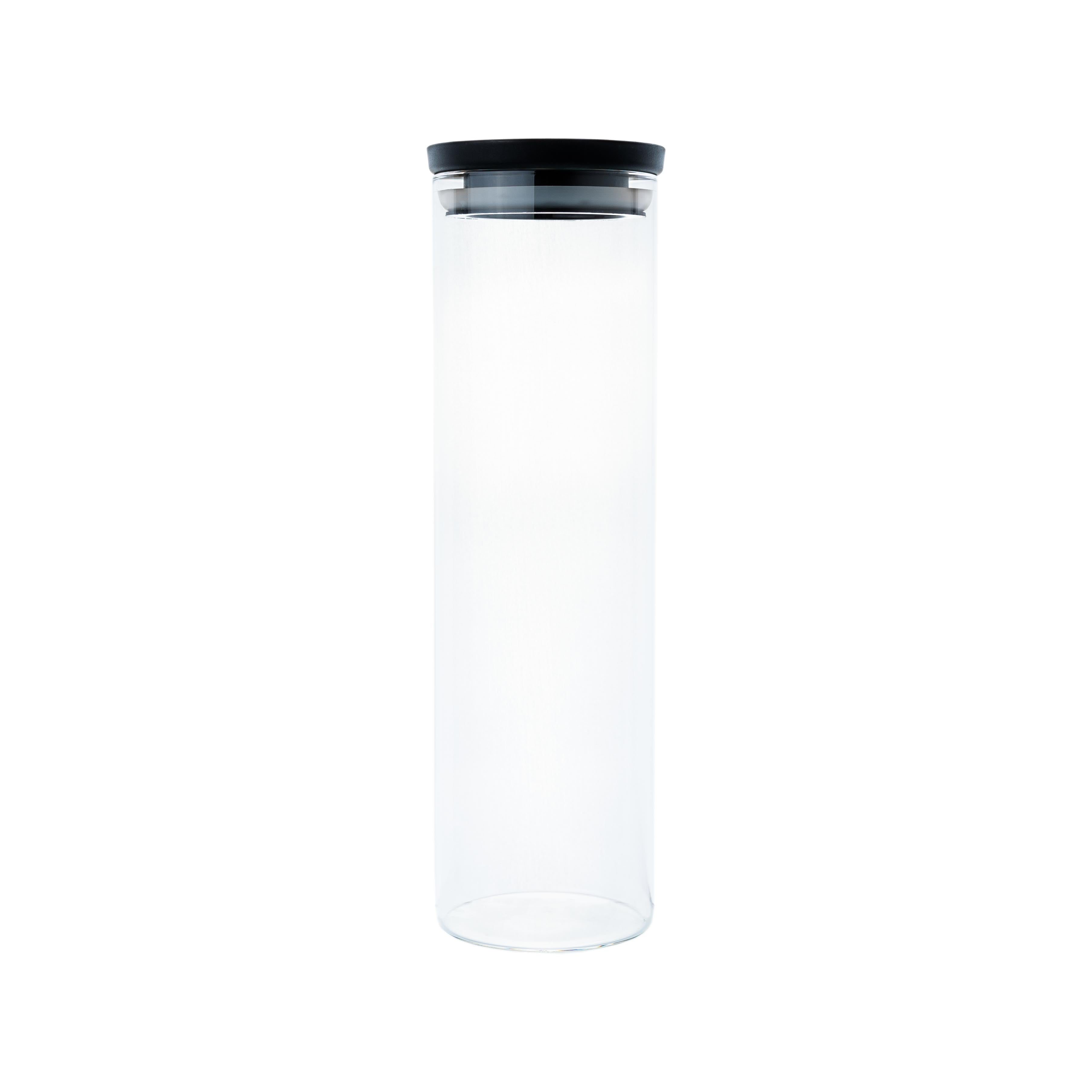Borosilikatglas - Vorratsglas 2000 ml mit Kunststoffdeckel