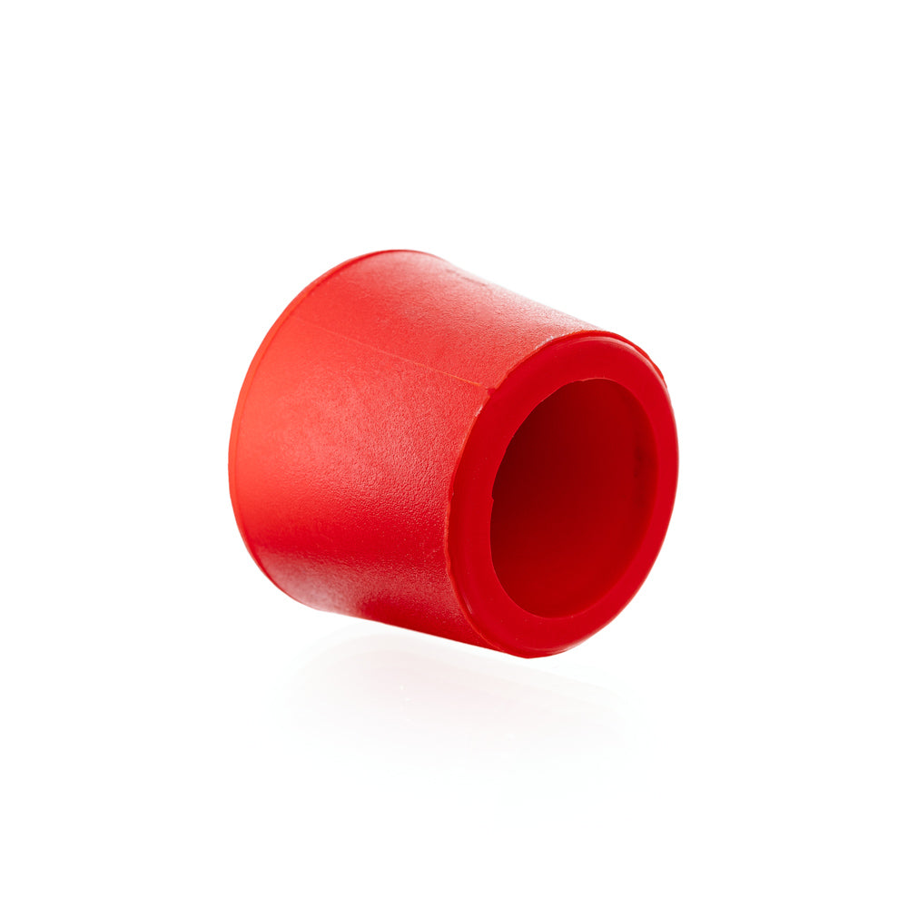 Duplex-Stopfen rot 45 x 38 x 35 mm ohne Bohrung – Ansicht 2