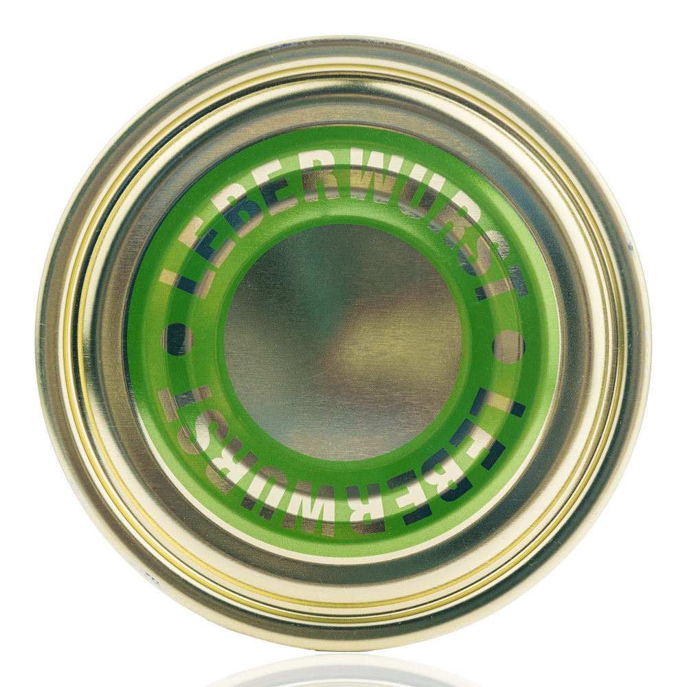 Falzdeckel 99 mm - Leberwurst