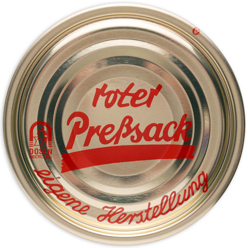 Falzdeckel 99 mm Roter Presssack