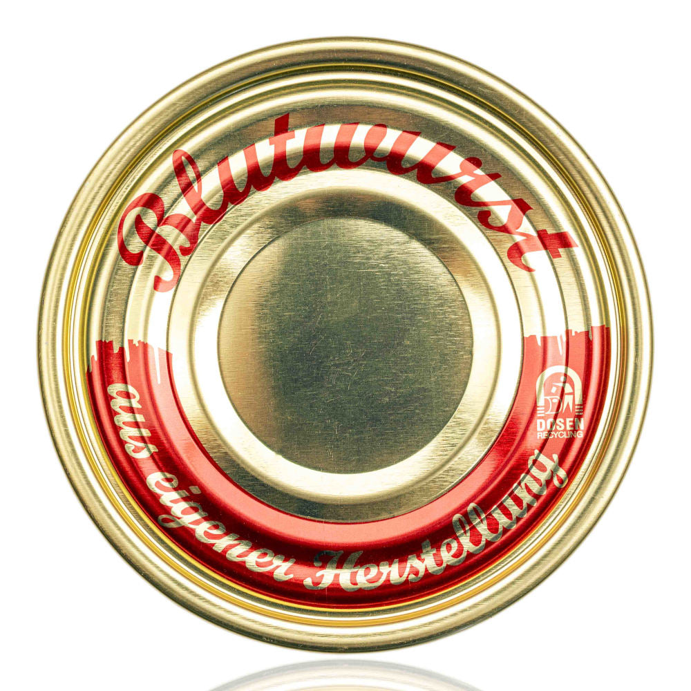 Falzdeckel 99 mm - Blutwurst