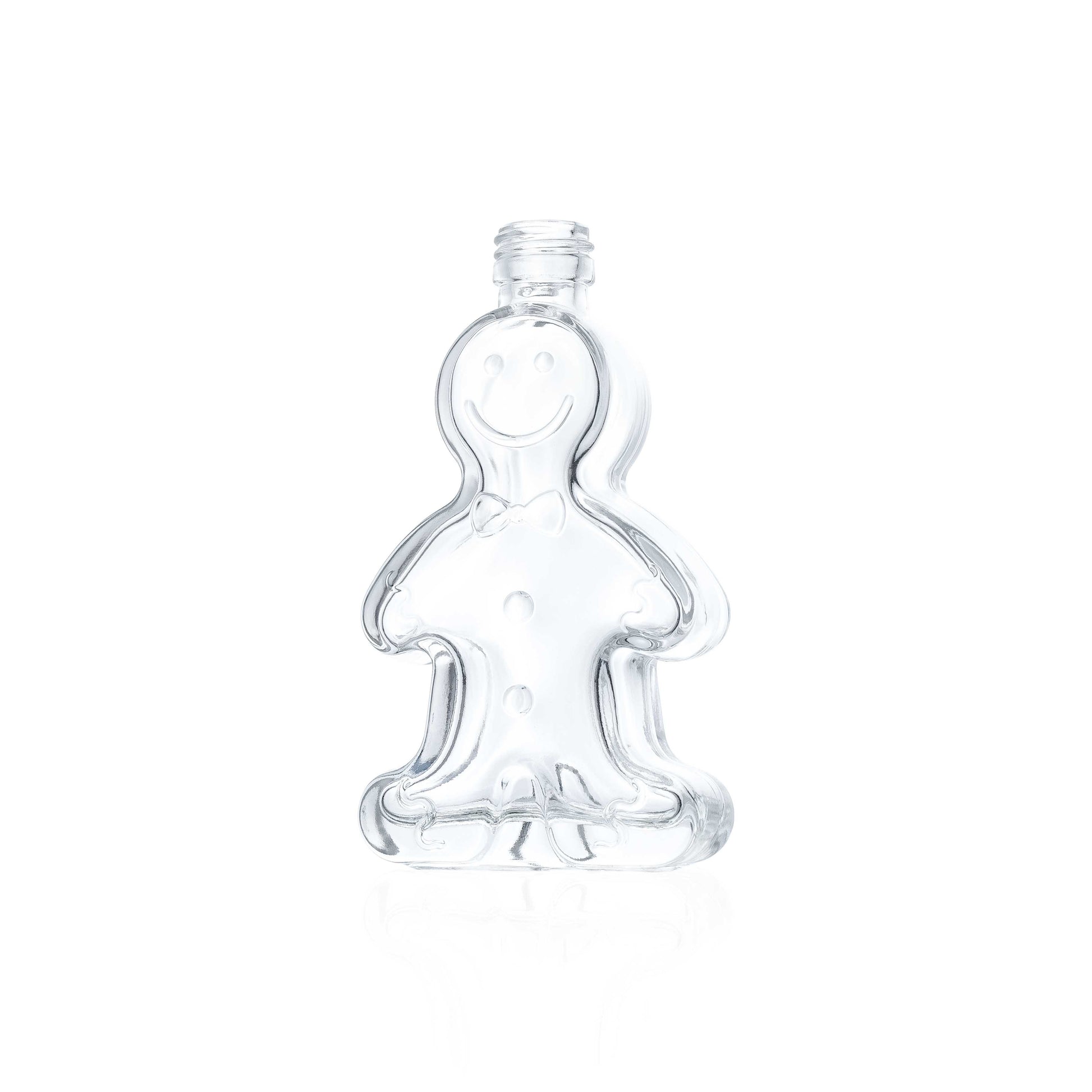 Flasche Gingerbread 50 ml weiss PP 18