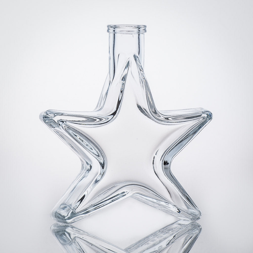 Flasche Stern 100 ml im 8er Weihnachtsset mit Korken – Ansicht 5