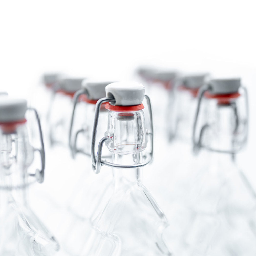 Flasche Tannenbaum 40 ml im 12er Weihnachtsset mit Bügelverschluss – Ansicht 2