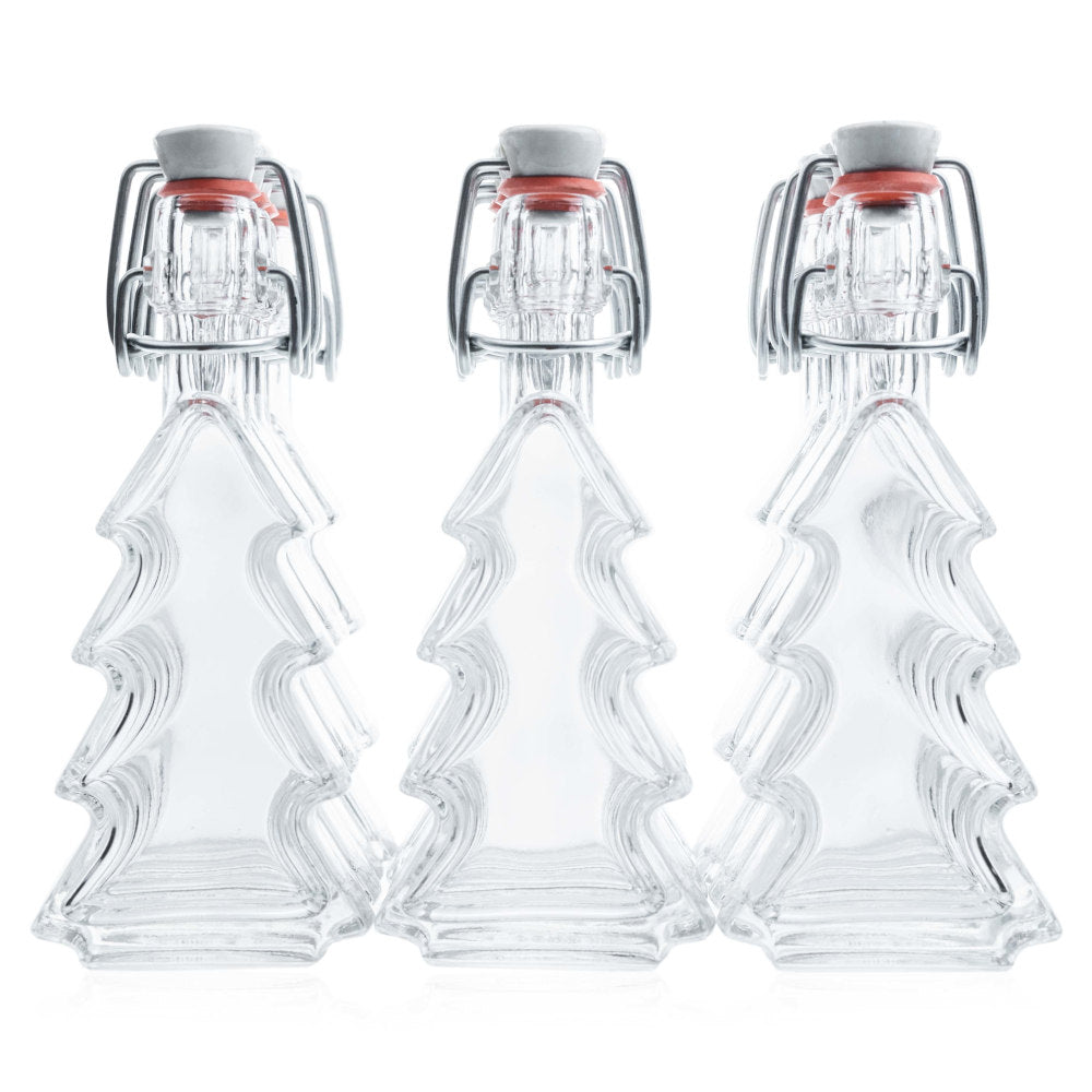 Flasche Tannenbaum 40 ml im 12er Weihnachtsset mit Bügelverschluss