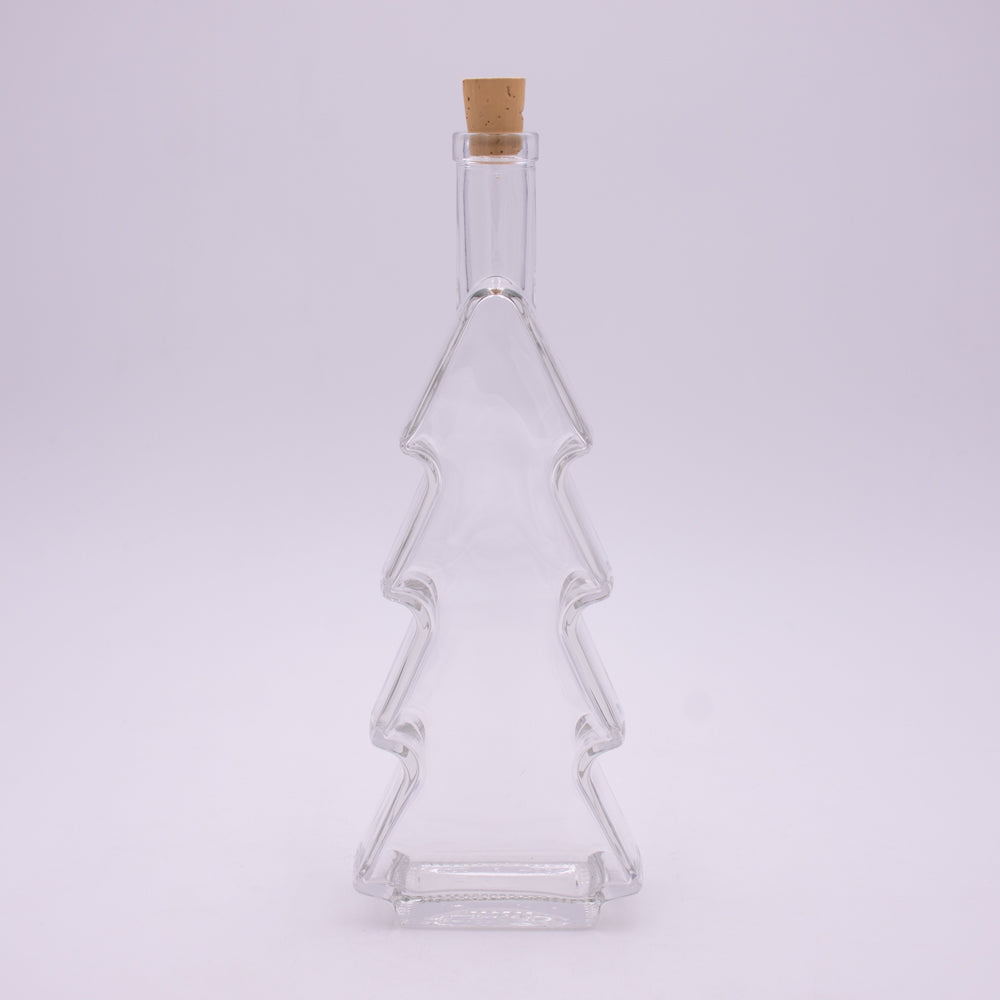 Flasche Tannenbaum 500 ml im 4er Weihnachtsset mit Korken – Ansicht 4