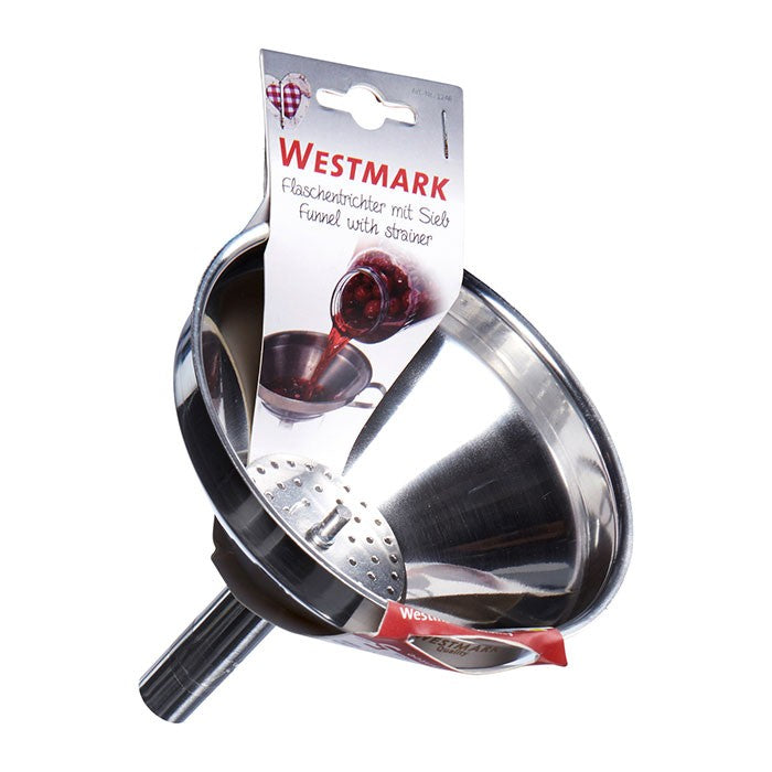 Flaschentrichter mit Sieb Edelstahl - Westmark – Ansicht 3