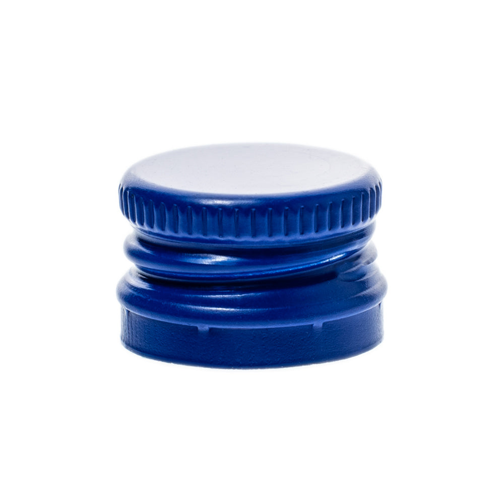 Handverschraubung 18 mm Blau-Sicherungsring