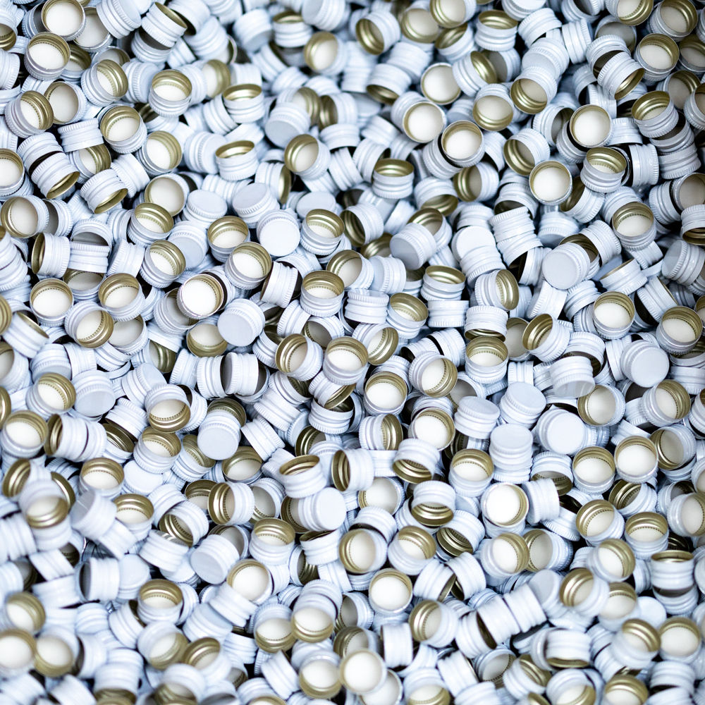 Handverschraubung 18 mm Weiß-Sicherungsring – Ansicht 2