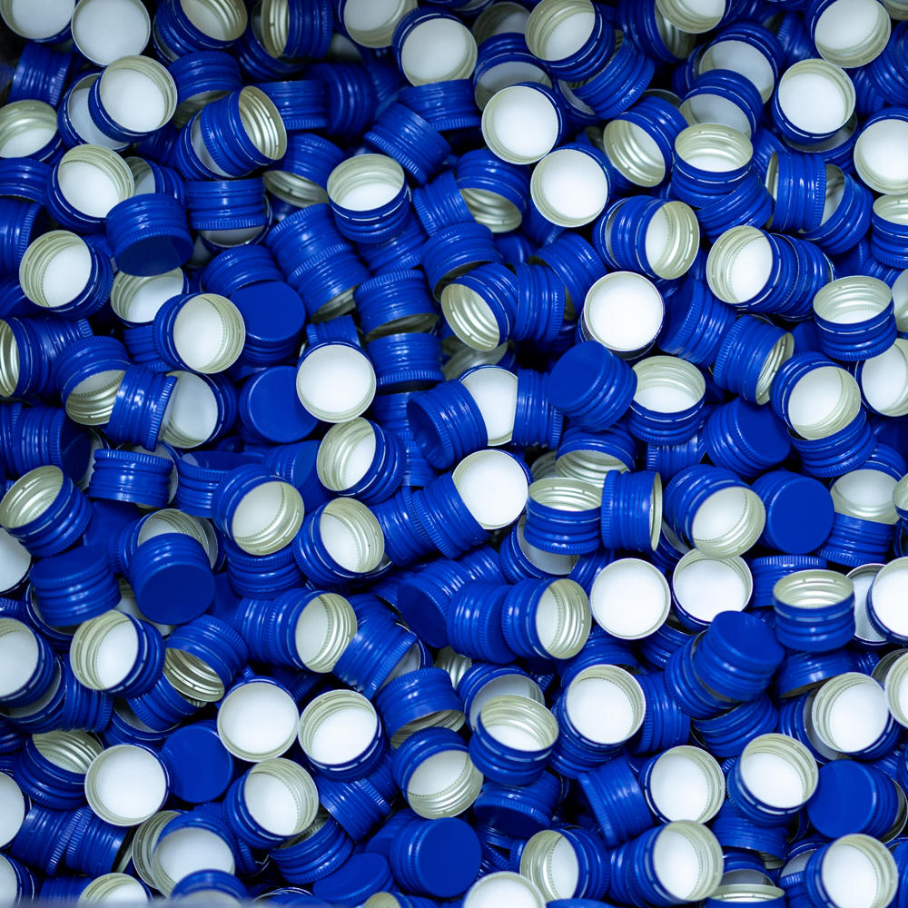 Handverschraubung 28 mm Blau-Sicherungsring – Ansicht 2