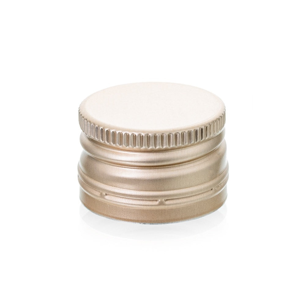 Handverschraubung 28 mm Gold mit Sicherungsring