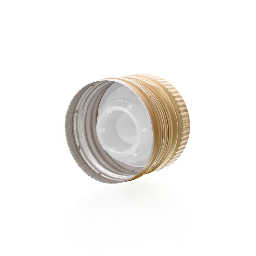 Handverschraubung 31,5 mm Gold mit Ausgießer – Ansicht 2