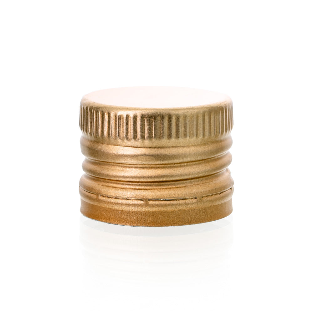 Handverschraubung 31,5 mm Gold mit Ausgießer
