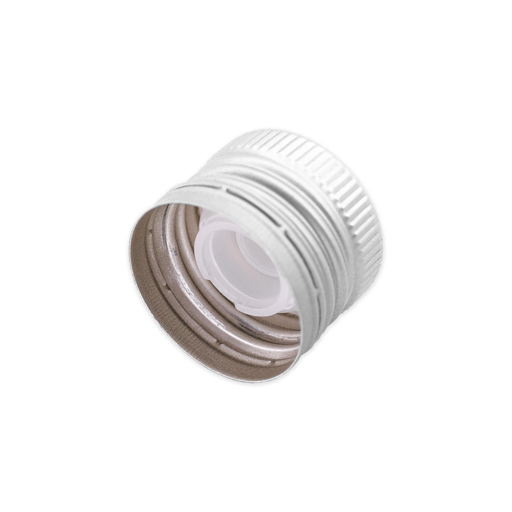 Handverschraubung 31,5 mm Silber mit Ausgießer – Ansicht 2