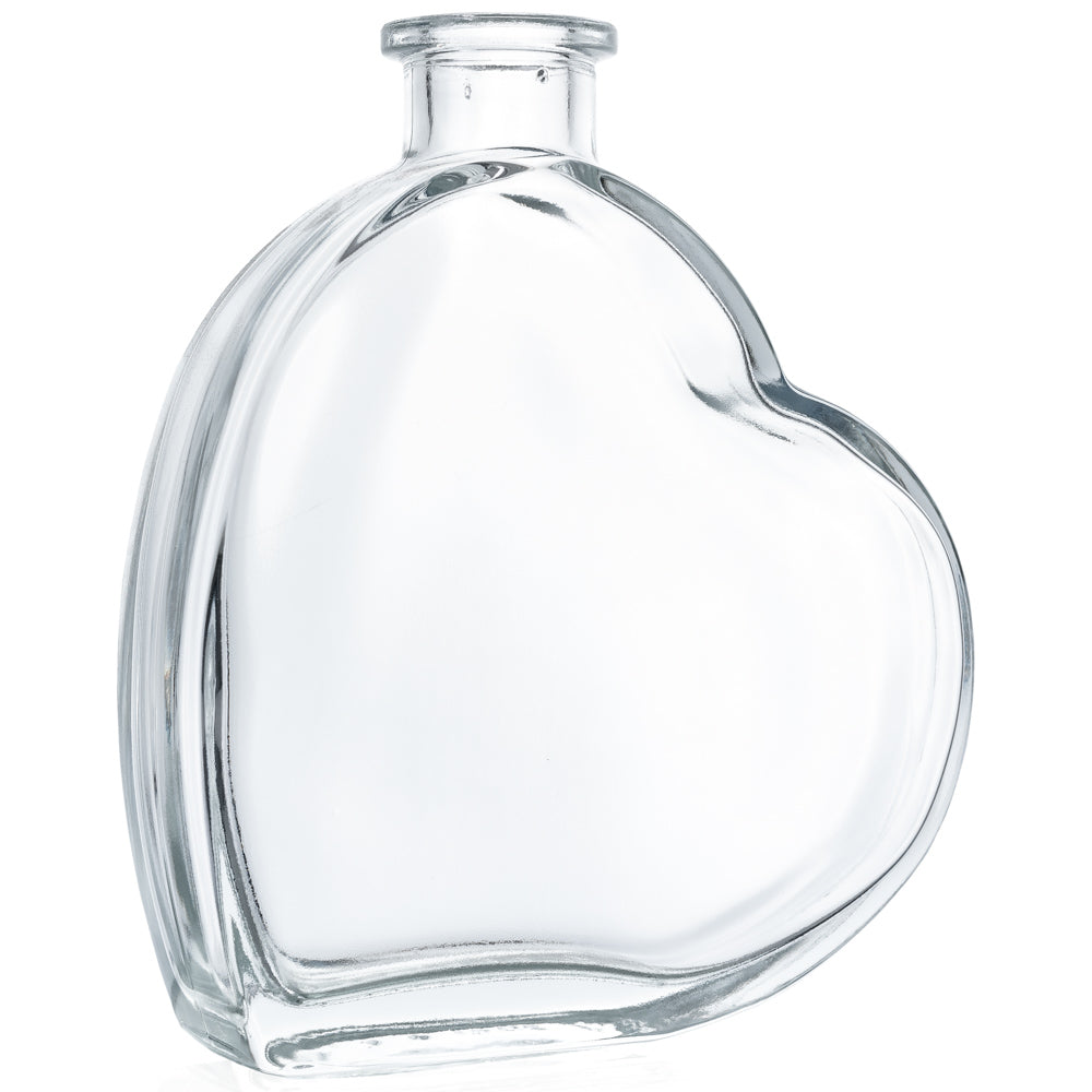 Herzflasche Passion 200 ml Weiß 19 mm RB