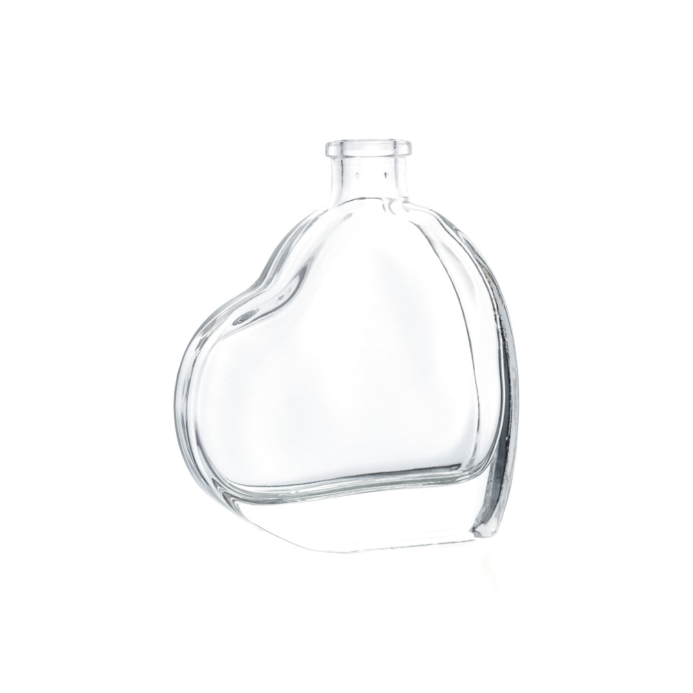Herzflasche Passion 50 ml Weiß 11,5 mm RB