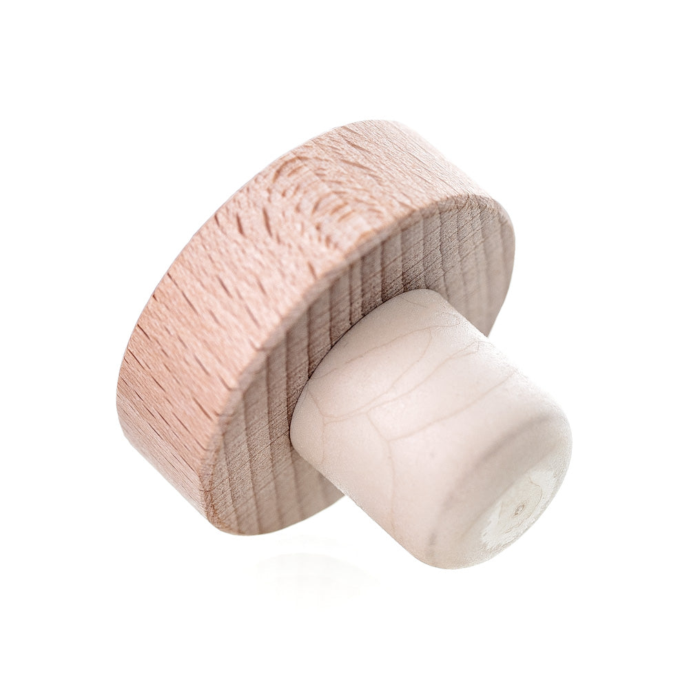 Holzgriffkorken 39,5x13-PE-Stopfen-19-mm