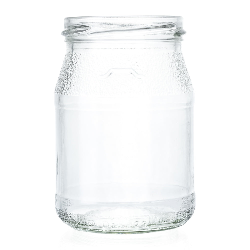 Joghurtglas 250g TO 63 Weiß - mehrwegfähig