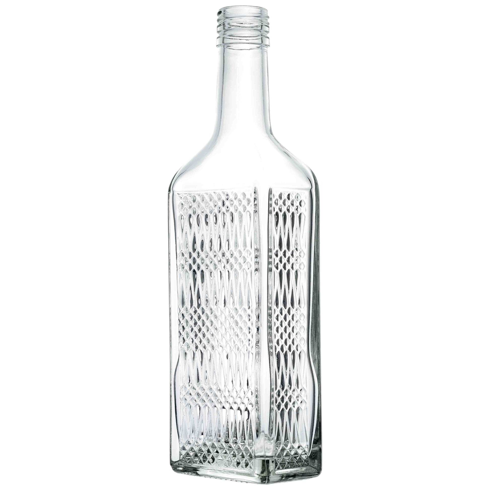 Kirschwasserflasche 0,5 l 31,5 d Relief-Motiv